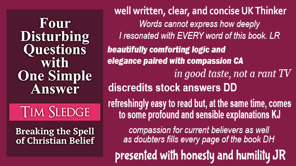 Four Disturbing Questions Reader Comments